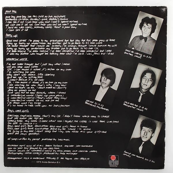 Streetbeats — Streetbeats (Poor Boy / Hurry Up / Wonderful World / Boys & Girls)