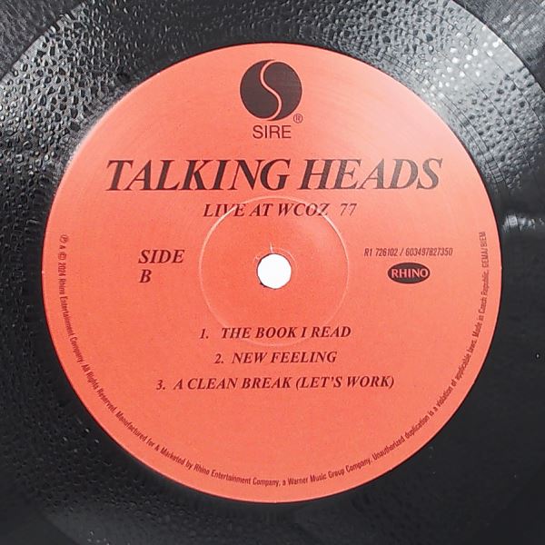 Talking Heads — Live At WCOZ 77