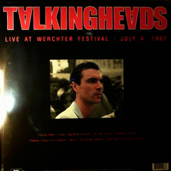 Talking Heads — Live At Werchter Festival July 4, 1982