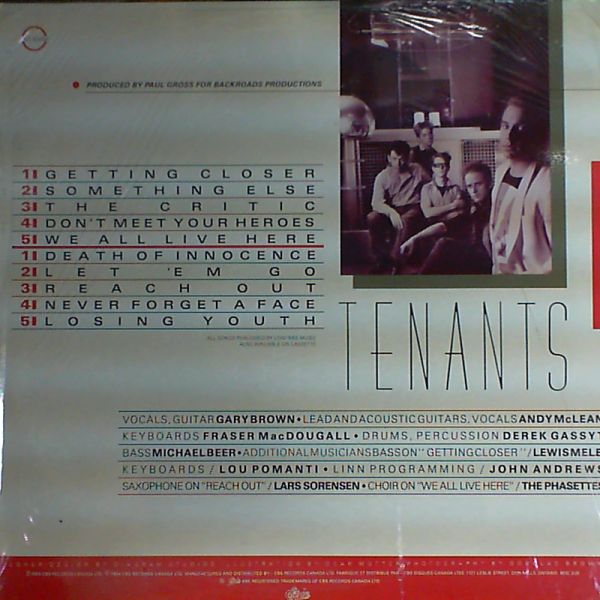 Tenants — Visions Of Our Future