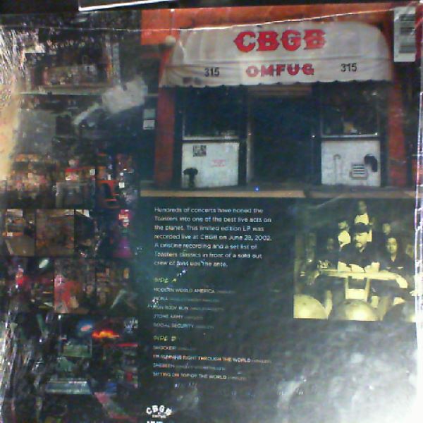 Toasters — Live June 28, 2002 - CBGB & UMFUG - The Bowery Collection