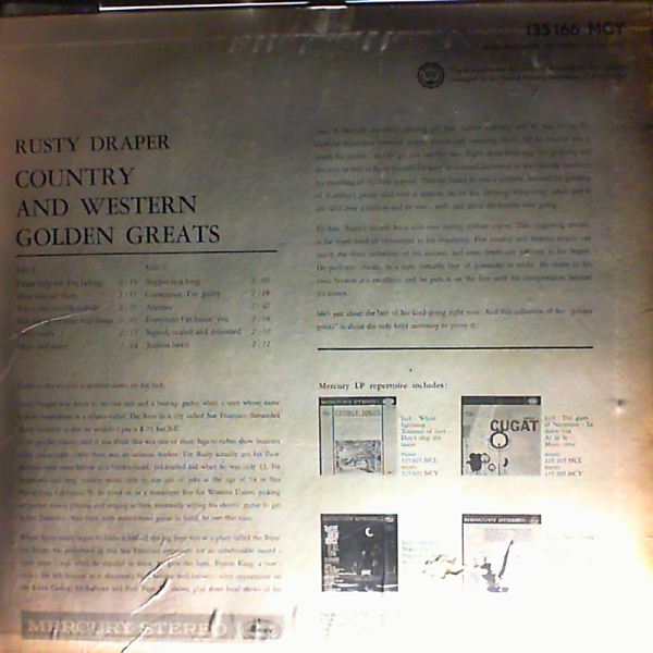 Draper Rusty — Country and Western Golden Greats
