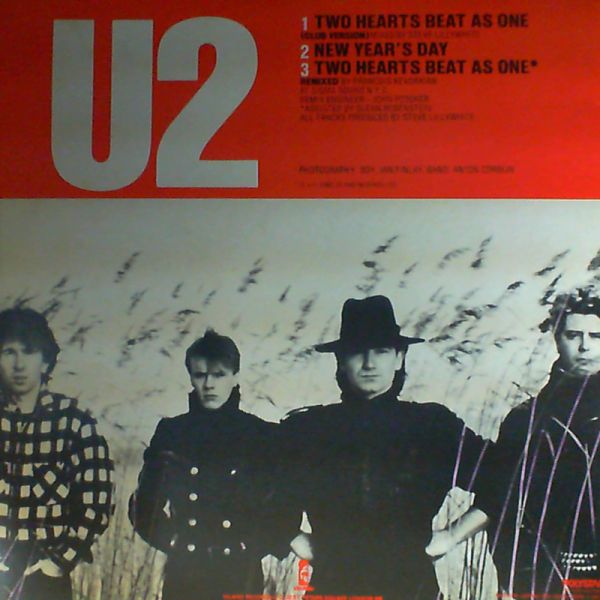 U2 — Two hearts beat as one (club version)+special U.S. remixes)