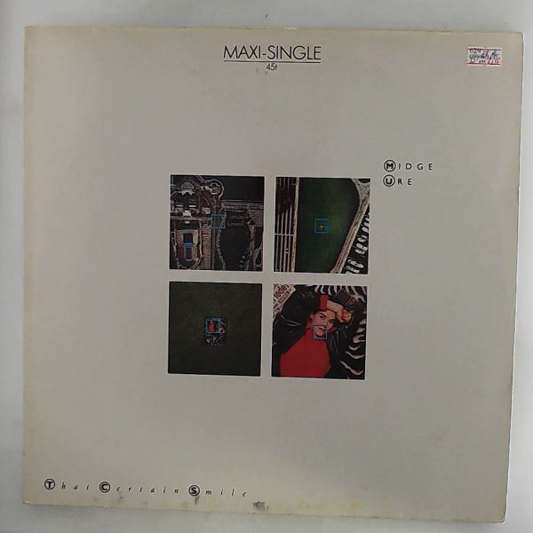 Ure Midge (Ultravox) — That Certain Smile / Gift (Instrumental) / Fade To Grey