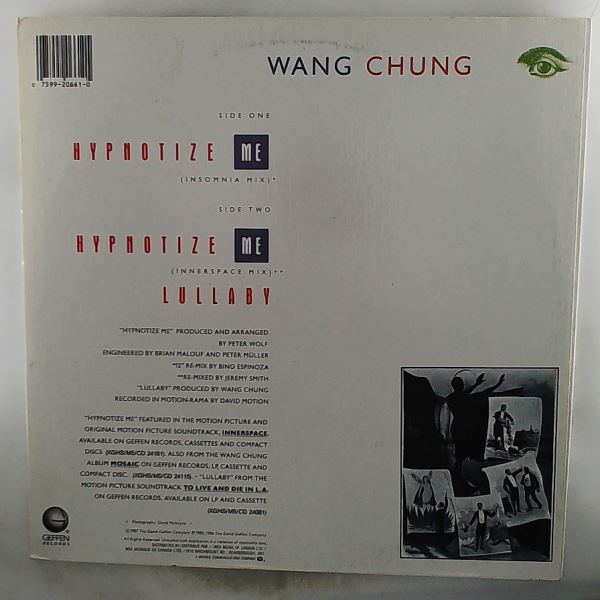 Wang Chung — Hypnotize Me / Lullaby