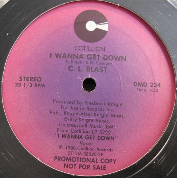 Blast C. L. — I wanna get down