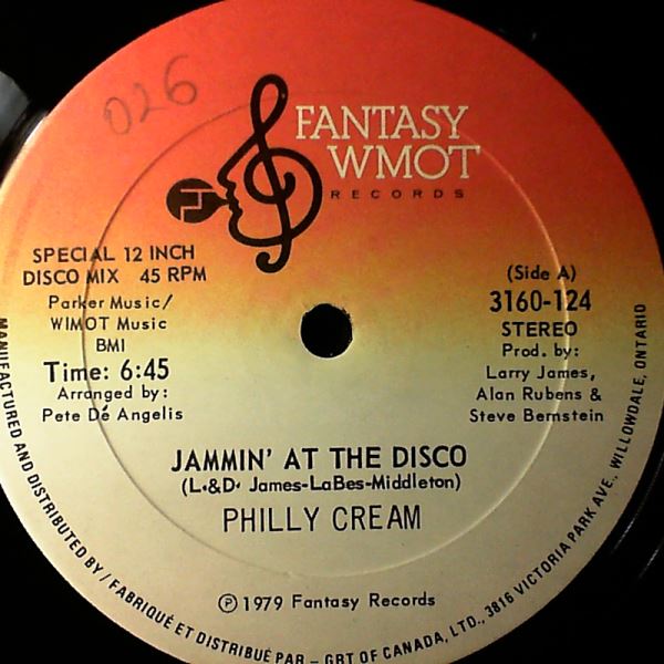 Cream Philly — Soul man / Jammin' at the disco
