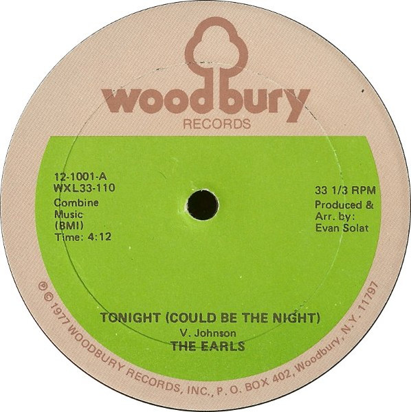 Earls — Tonight (Could Be The Night) / Meditation