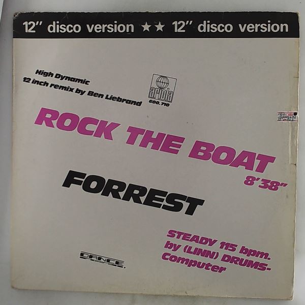 Forrest (Forrest M. Thomas Jr.) — Rock The Boat / Loving You