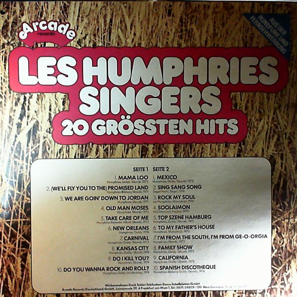 Les Humphries Singers — 20 Grossten Hits