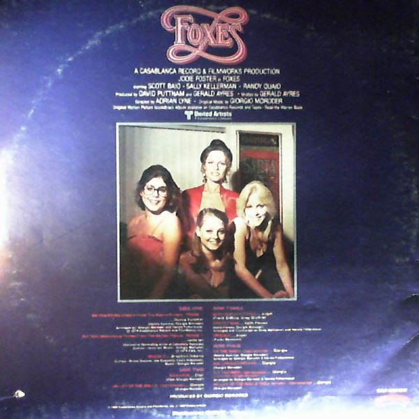 Moroder Giorgio — Foxes (Original Soundtrack)