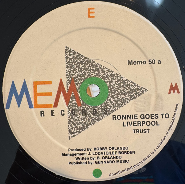 Ronnie Goes To Liverpool / Lea — Trust / Fingers