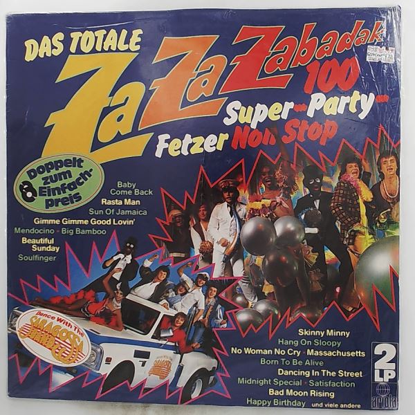 Saragossa Band — Das Totale Za Za Zabadak - 100 Super-Party-Fetzer Non Stop - Dance With The Saragossa Band