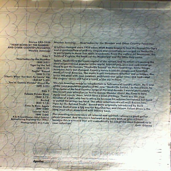 Jennings Waylon — Heartaches By The Number And Other Country Favorites