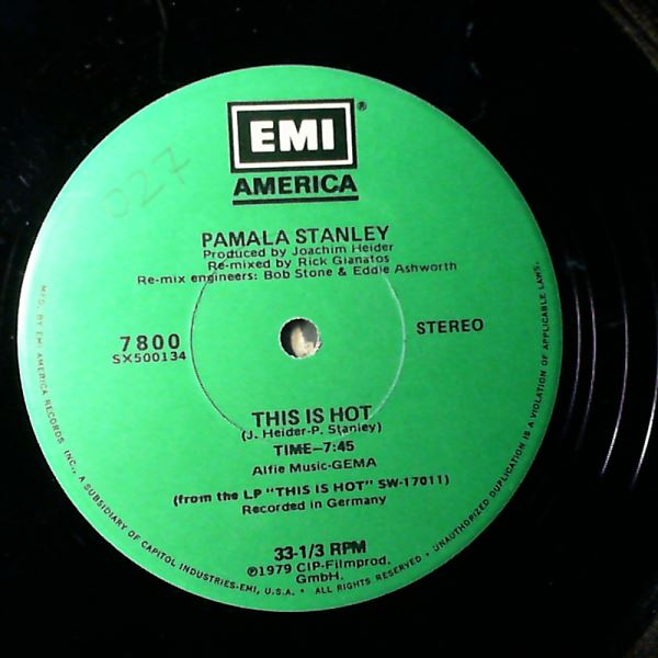 Stanley Pamala — This Is Hot / Only You Can Reach Me