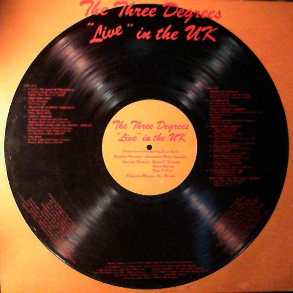 Three Degrees (Moroder G.) — "Live" In The UK