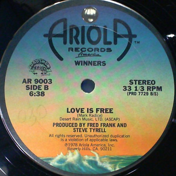 Winners — Get on up and do it/Love is free