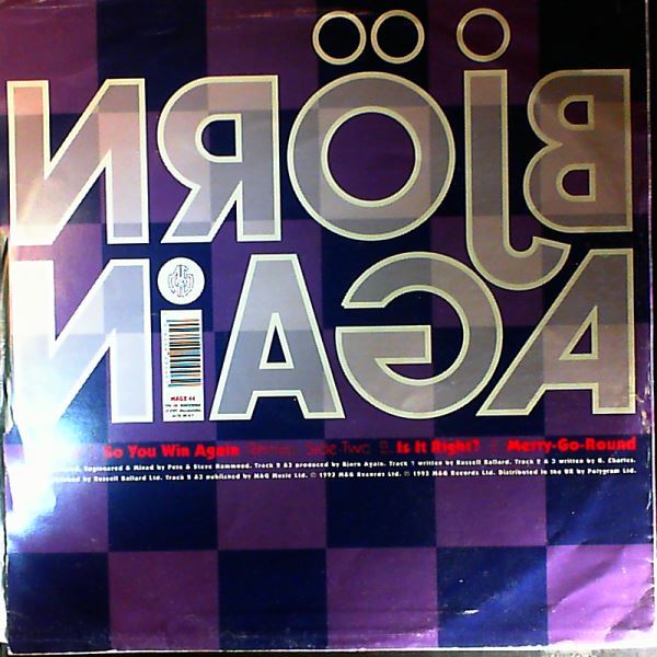 ABBA — So You Win Again