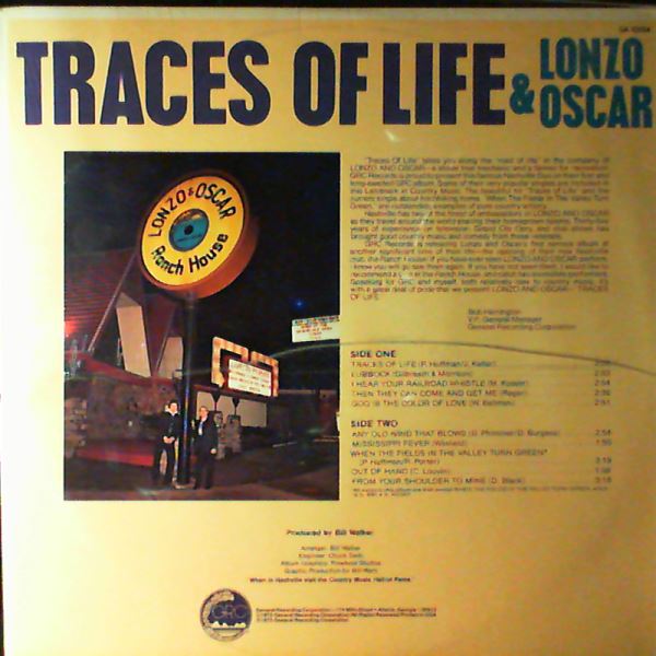 Lonzo & Oscar — Traces Of Life