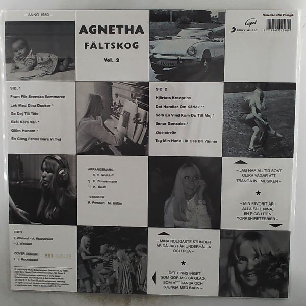 Faltskog Agnetha ( ABBA ) — Faltskog Agnetha Vol. 2