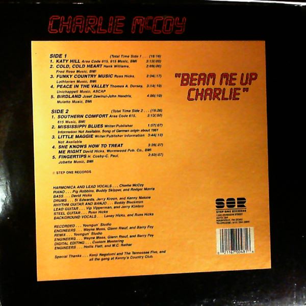 McCoy Charlie — Beam Me Up Charlie