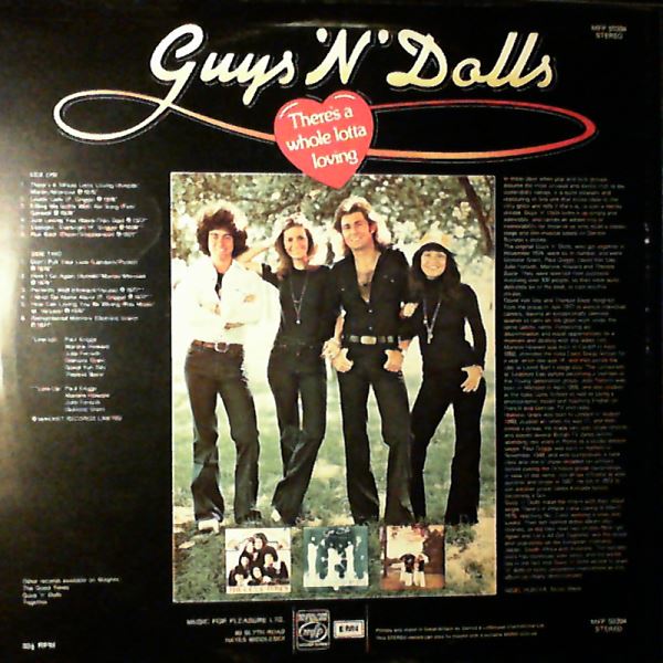 Guys 'n' Dolls — There's A Whole Lotta Loving