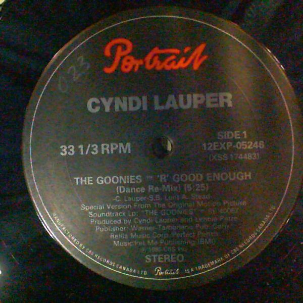 Lauper Cyndi — Goonies 'R' Good Enough