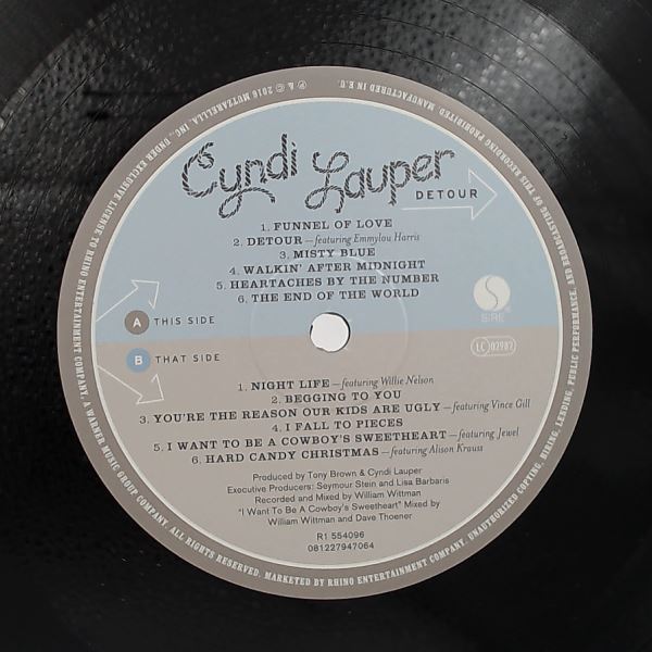 Lauper Cyndi (Blue Angel) — Detour