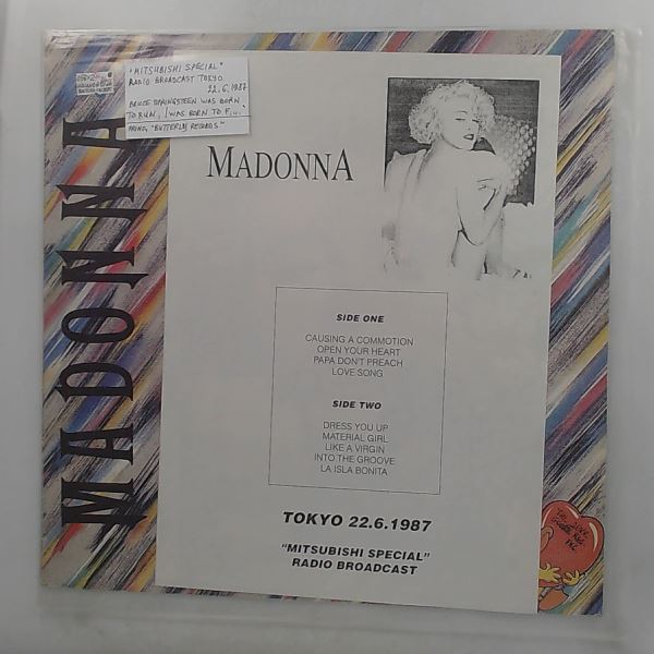 Madonna — "Mitsubishi Special" Radio Broadcast Tokyo 22.6.1987 ("Bruce Springsteen Was Born To Run To Run, I Was Born To F...")