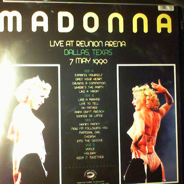 Madonna — Live At Reunion Arena Dallas, Texas