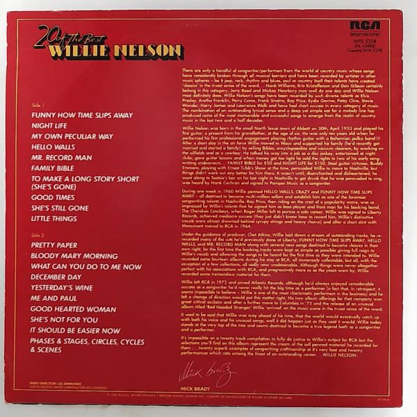 Nelson Willie — 20 Of The Best