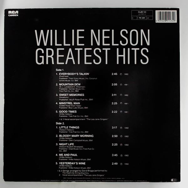 Nelson Willie — Greatest Hits