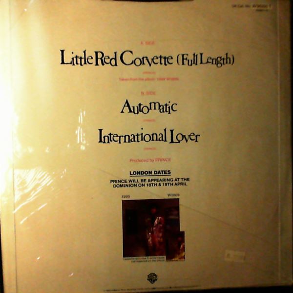Prince — Little Red Corvette / Automatic / International Lover