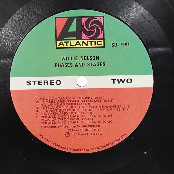 Nelson Willie — Phases And Stages