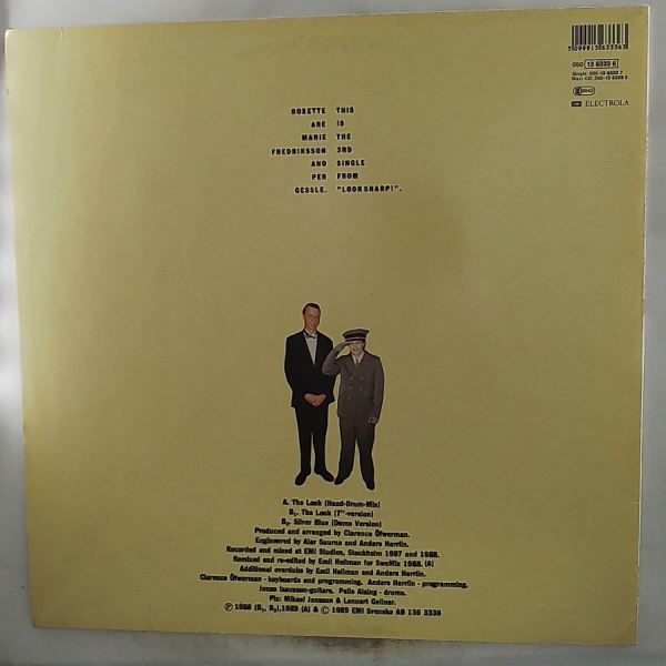 Roxette — Look (Head-Drum-Mix) / Silver Blue (Demo Version)
