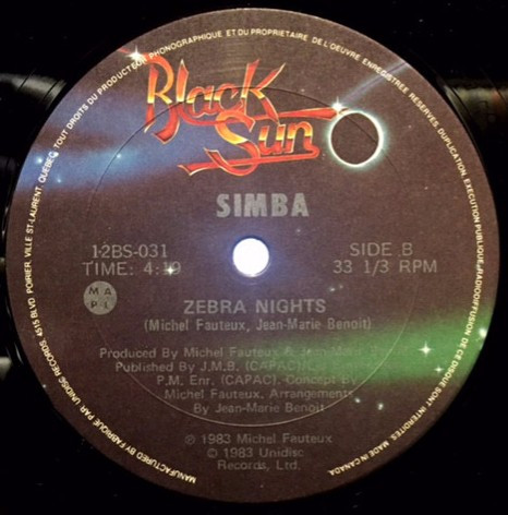 Simba — Zebra Nights