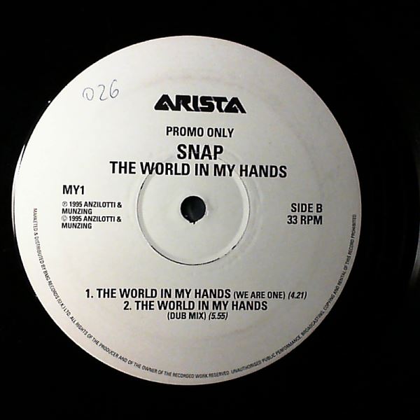 Snap — World In My Hands