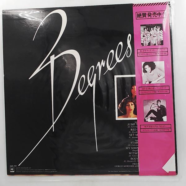 Three Degrees (Moroder G.) — Three D (3D)