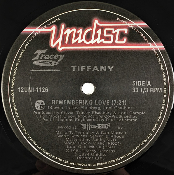 Tiffany — Remembering love