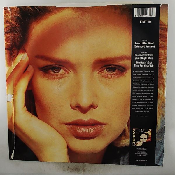 Wilde Kim — Four Letter Word (Extended Version) / She Hasn't Got Time For You ('88)