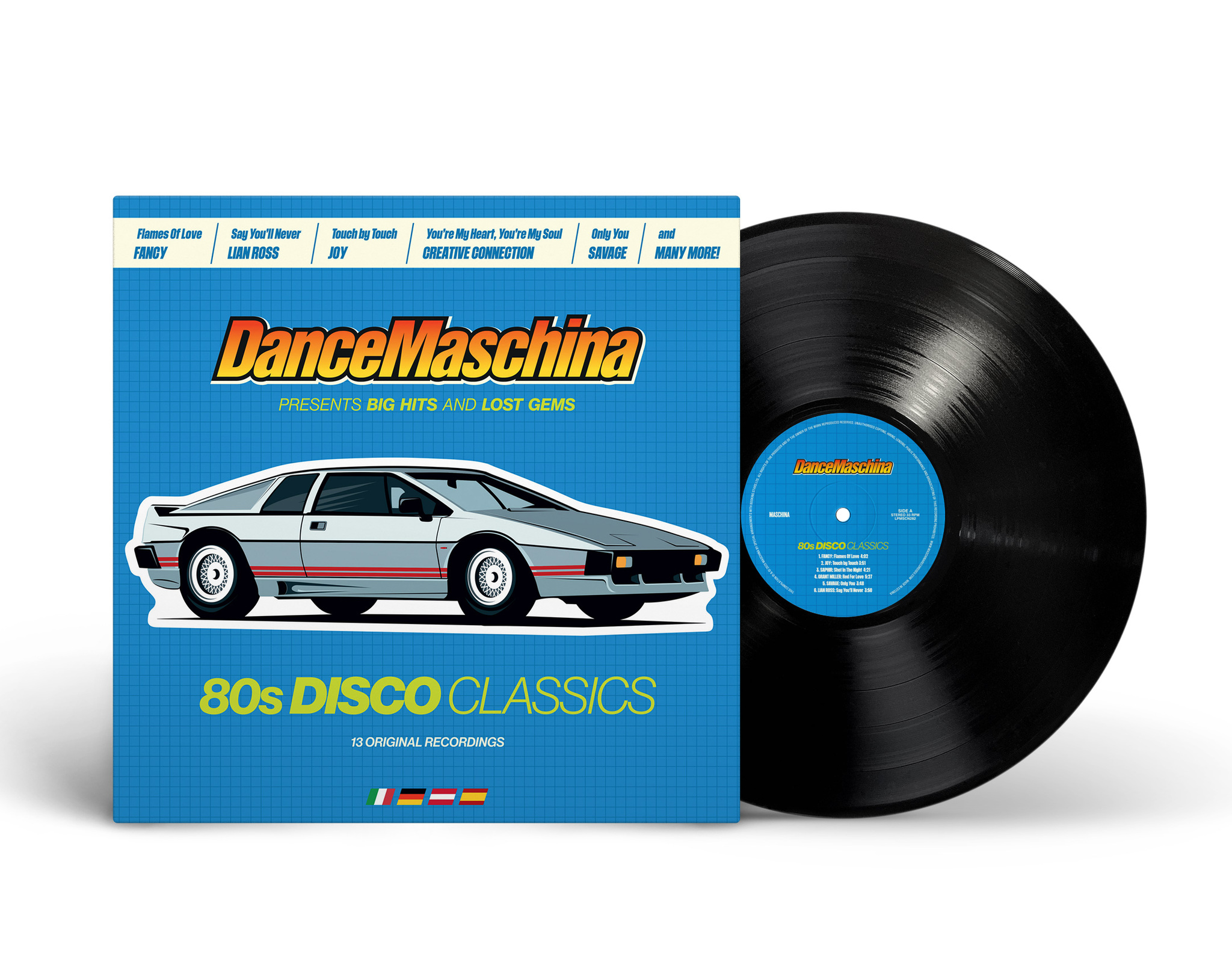 Various Artists — DanceMaschina: 80s Disco Classics (Turquiose)