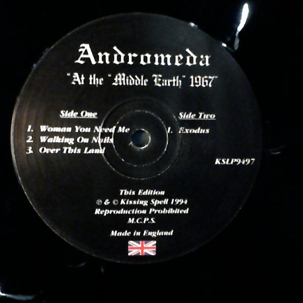 Andromeda — Live 1967 (Rehearsing At The "Middle Earth" Club, London)