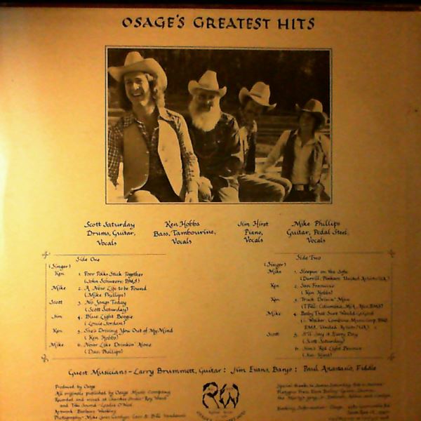 Osage — Greatest Hits