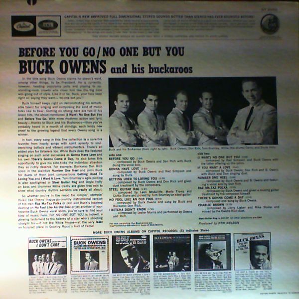 Owens Buck — Before You Go No But You