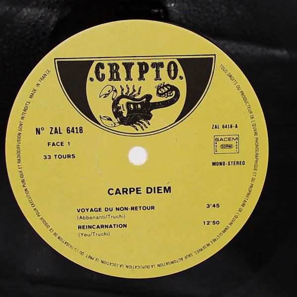 Carpe Diem — En Regardant Passer Le Temps