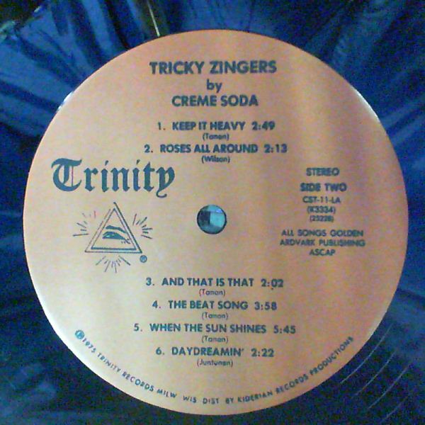 Creme Soda — Tricky Zingers