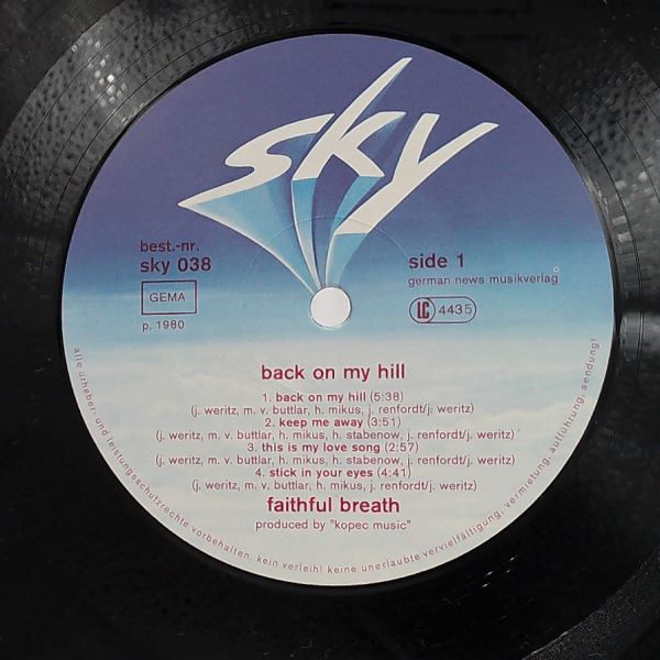 Faithful Breath — Back On My Hill