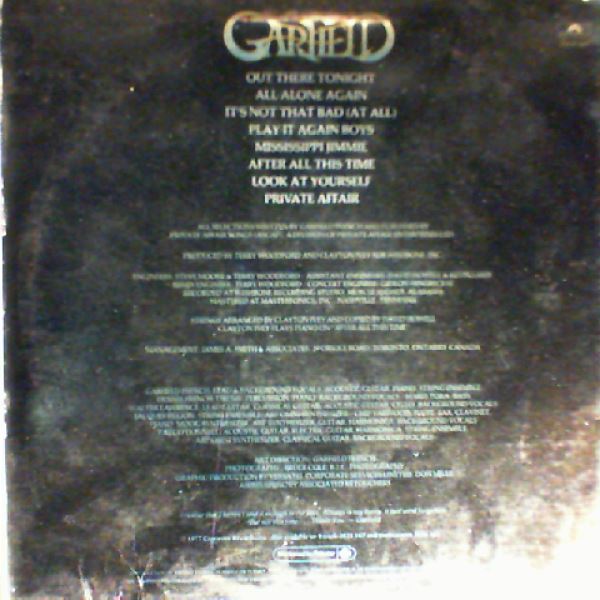 Garfield — Out There Tonight