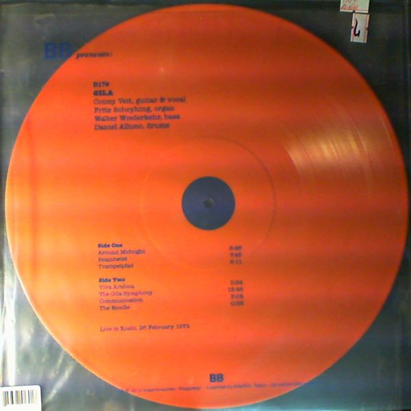 Gila — Live in Koeln 26.02.1972