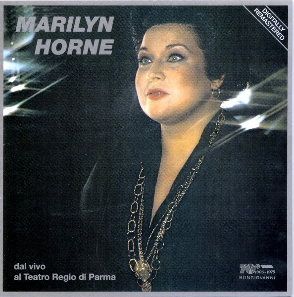 Marilyn Horne — Marilyn Horne dal vivo al Teatro Regio di Parma